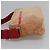 Borsa a spalla sportiva PRADA in tela beige rossa Auth MX065 Rosso - vista 4