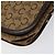 Céline Borsa a Spalla CELINE C Sulky in Tela Marrone Oro Auth bs24045 D'oro - vista 14