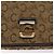 Céline Borsa a Spalla CELINE C Sulky in Tela Marrone Oro Auth bs24045 D'oro - vista 17