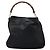 Borsa a Spalla in Pelle GUCCI Bamboo 2way Nera Oro 001 3754 1577 Auth 116022 Nero D'oro - vista 13