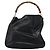 Borsa a Spalla in Pelle GUCCI Bamboo 2way Nera Oro 001 3754 1577 Auth 116022 Nero D'oro - vista 2