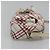Borsa a spalla Burberry Nova Check Blue Label in nylon rosso Auth MX126 - vista 3
