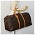 LOUIS VUITTON Monogram Keepall 60 Borsa Boston M41422 LV Auth 116642 Monogramma - vista 22