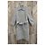 Abrigo Burberry de tweed gris - vista 5