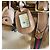 Gucci Koffer aus Canvas und Leder Beige - vista 9