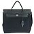 Hermès Hermes Canvas/Leder Herbag Ad PM Rucksack Stempel C (2018) Schwarz