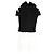 Giacca Biker Sphinx di Rick Owens in Pelle Scamosciata Nera - vista 6