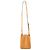 Céline Borsa a spalla mini arricciata Celine in pelle gialla - vista 2