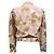 Chaqueta impresa Itora Isabel Marant en algodón marrón - vista 3