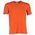Camiseta de algodón naranja bordada 'H' Hermès