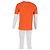 Camiseta de algodón naranja bordada 'H' Hermès - vista 6