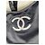 Chanel Einteiler Badeanzug Schwarz Weiß mit weißer CC Stickerei - Ansicht 2