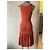 Alaïa Skaterkleid in Ockerbraun Kupfer - Ansicht 5