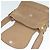 Borsa a Spalla GUCCI in Pelle Marrone Oro Auth ep8554 D'oro - vista 17