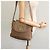 Borsa a Spalla GUCCI in Pelle Marrone Oro Auth ep8554 D'oro - vista 22