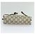 Borsa a spalla GUCCI GG Plus Supreme PVC Beige Auth ep8482 - vista 5