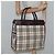 Beige Canvas Handtasche mit Nova Check von BURBERRY Auth MX078 - Ansicht 19