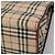 Beige Canvas Handtasche mit Nova Check von BURBERRY Auth MX078 - Ansicht 9