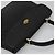 Borsa a mano BALLY in pelle nera e oro Auth BD1660 Nero D'oro - vista 6