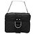 Pochette Vanity in Tela Trotter Christian Dior Catena Nero Argento Auth bs24090 - vista 13