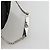 Pochette Vanity in Tela Trotter Christian Dior Catena Nero Argento Auth bs24090 - vista 14