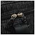 Pochette Vanity in Tela Trotter Christian Dior Catena Nero Argento Auth bs24090 - vista 9