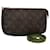 LOUIS VUITTON Monogram Pochette Accessoires Pouch M51980 LV Auth EC195 Cloth  ref.2158835