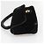 CHANEL Borsa a Mano Matelassé Velluto Nero Oro CC Auth MX239 D'oro - vista 3