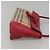 Borsa a spalla Burberry Nova Check PVC rosa beige oro Auth KD447 D'oro - vista 3