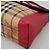 Borsa a spalla Burberry Nova Check PVC rosa beige oro Auth KD447 D'oro - vista 9