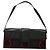 Borsa Gancini in tela e pelle nera argento di Salvatore Ferragamo Auth bs24330 Nero - vista 13
