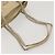 PRADA Borsa a Spalla con Catena in Nylon Beige Auth BD1635 - vista 7