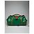 Céline Borsa da viaggio in pelle verniciata vintage Celine Paris verde / marrone - vista 12