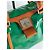 Céline Borsa da viaggio in pelle verniciata vintage Celine Paris verde / marrone - vista 15