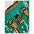 Céline Borsa da viaggio in pelle verniciata vintage Celine Paris verde / marrone - vista 3