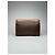 Céline Clutch in pelle vintage Celine Paris monogramma Triomphe marrone - vista 2