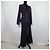 Tailleur pantalone Ralph Lauren gessato y2k Nero Viola scuro - vista 5