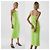 COS Tuba Midi-Kleid in neon limonengrün Größe L Gelb - Ansicht 3