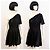 Christopher Kane x Topshop Minikleid mit einer Schulter aus Spitze Größe XL Schwarz - Ansicht 3