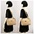 Bimba & Lola Bolsa de ombro quadrada em couro acolchoado Bimba Y Lola em bege - vista 6