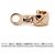 Orecchini a clip Chanel Coco Crush K18PG in oro rosa - vista 6