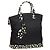 Louis Vuitton x Yayoi Kusama Lockit Vertical MM Nero - vista 5