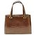 Hermès VINTAGE HERMES PULLMAN 26 BRAUNES KROKODILLEDER HANDTASCHE