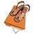 Hermès Elbe Sandalen Camel Leder 37 Kamel