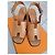 Hermès Elbe Sandalen Camel Leder 37 Kamel - Ansicht 3