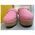 chanel zoccoli in scamosciato e montone rosa - vista 12
