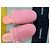 chanel zoccoli in scamosciato e montone rosa - vista 14