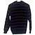 Authentischer Vintage Gucci Strickpullover aus Wolle mit Pferdemblem und Webband Mehrfarben - Ansicht 5