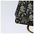 Borsa a spalla in tela Christian Dior Oblique Chain Trotter blu navy Auth MX012 - vista 16