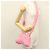 Balenciaga Borsa a mano Hour Glass in lana 2way rosa Auth KD374 - vista 26